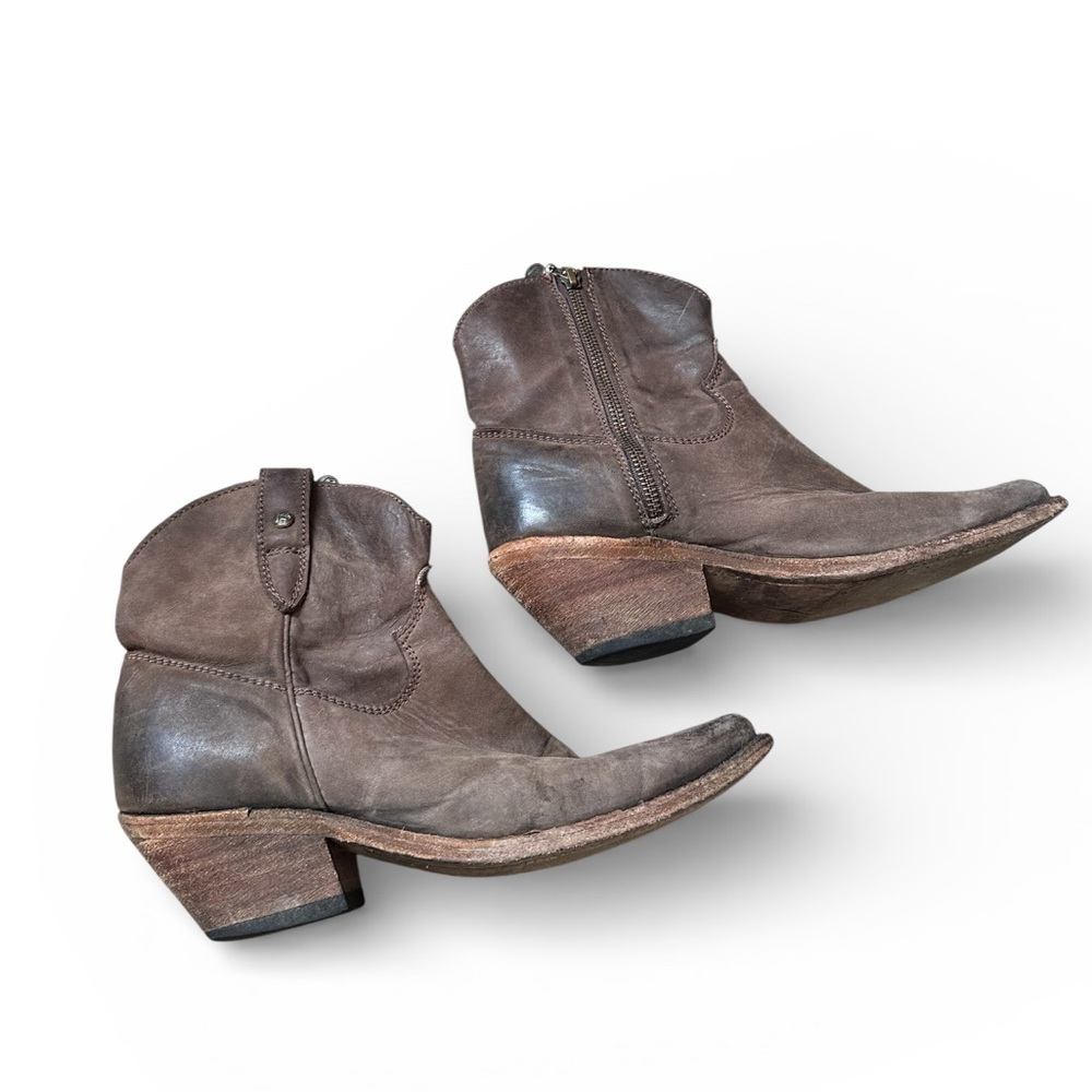 Liberty Black Brandy western booties